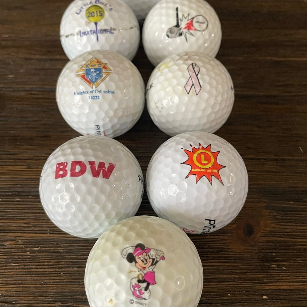 Logo Pinnacle Golfball Lot